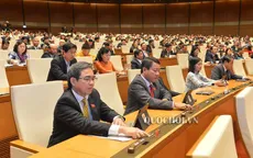 Hơn 92% đại biểu tán thành thông qua dự thảo Nghị quyết về hoạt động chất vấn tại kỳ họp thứ 8 Quốc hội khóa XIV