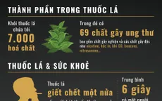 [Infographic] Thuốc lá và những con số khiến ai cũng sẽ giật mình