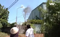 Nhà máy xử lý rác thải nghi gây ô nhiễm môi trường