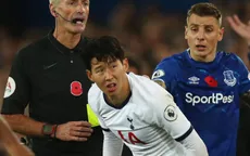 Son Heung-min được xóa thẻ đỏ trong trận gặp Everton