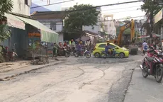 Sóc Trăng ngưng thi công nâng cấp đường phục vụ lễ hội