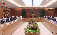 Phó Thủ tướng Vương Đình Huệ tiếp Đoàn đánh giá tại chỗ về chống rửa tiền
