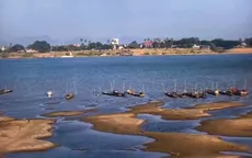 Sông Mekong cạn nước xuống mức kỷ lục