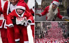 Ông già Noel chạy bộ gây quỹ từ thiện