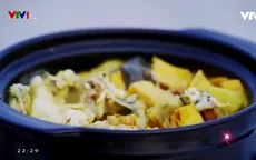 Khó quên hương vị ếch om chuối đậu