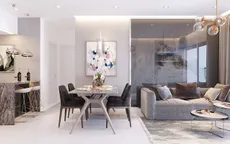 Căn hộ 2 phòng ngủ hiện đại, dành cho gia đình trẻ