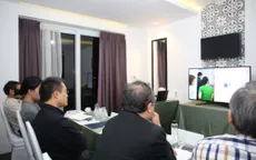 Ban giám khảo bàn luận sôi nổi khi chấm tác phẩm dự thi LHTHTQ lần thứ 39