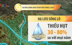 Nguy cơ thiếu nước ở miền Bắc và miền Trung trong 3 tháng tới