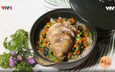 Kích thích vị giác với món đùi gà nhồi táo ngon khó cưỡng