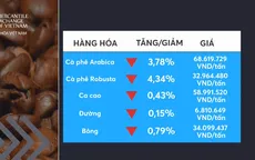 Giá các mặt hàng công nghiệp nhẹ giảm