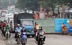 Ngừng thi công đào đường dịp Tết Dương lịch