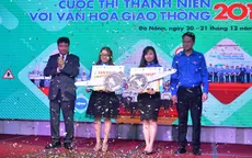 Trao giải cuộc thi "Thanh niên với văn hóa giao thông"