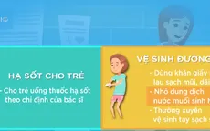 Chăm sóc trẻ mắc cúm tại nhà