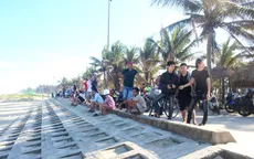 Tìm thấy thi thể du khách nước ngoài mất tích khi tắm biển ở Quảng Nam