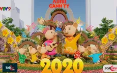 Khám phá linh vật đường hoa Nguyễn Huệ Tết Canh Tý 2020