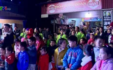 Ấm cúng không khí đón Giáng sinh ở một miền quê
