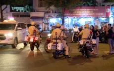 TP.HCM ra quân đảm bảo giao thông ngày cận Tết