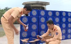 Quảng Trị bắt vụ vận chuyển hơn 400 chai rượu lậu