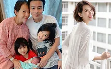 Sinh con thứ 3, Thái Thiếu Phân được chồng hỗ trợ hết sức