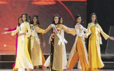 Top 45 trình diễn áo dài đẹp "hớp hồn" tại Bán kết Hoa hậu Hoàn vũ Việt Nam 2019