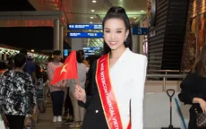 Á hậu Thuý An lên đường sang Ai Cập dự thi Miss Intercontinental