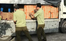 Tịch thu 2.000 chai sữa tắm không có nguồn gốc tại An Giang