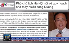 Việc đầu tư nhà máy nước mặt sông Đuống đúng quy hoạch do Thủ tướng phê duyệt
