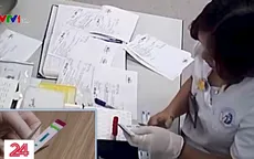 Hàng nghìn que thử HIV, viêm gan B bị cắt đôi trước khi tiến hành xét nghiệm