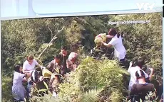Đỡ đẻ cho thai phụ bị tai nạn ngay tại khe núi sâu khoảng 10m