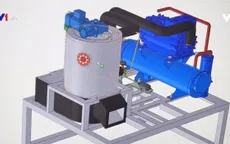 Việt Nam chế tạo máy làm đá tuyết từ nước biển