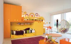 Trang trí phòng ngủ độc đáo cho trẻ bằng sự kết hợp màu sắc