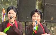 Không khí ngày khai hội Lim 2019
