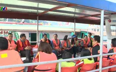 Nhiều biện pháp đảm bảo an toàn cho khách du lịch tại bến tàu Thung Nai