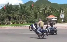 Xuất hiện tình trạng đua xe trái phép trên các tuyến đường du lịch tại Bình Thuận
