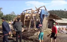 Lào Cai: Mưa lốc khiến 10 nhà sập đổ, 200 nhà hư hại