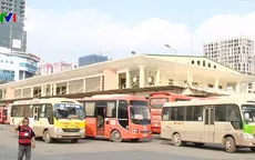 Nhiều bến xe ở Hà Nội vắng vẻ lạ thường dịp cận Tết