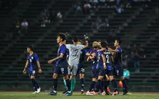 KẾT THÚC, U22 Campuchia 2-0 U22 Myanmar: Đội chủ nhà giành quyền vào bán kết