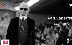 Giới mộ điệu và người hâm mộ thương tiếc Karl Lagerfeld