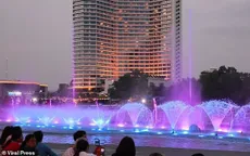 Chiêm ngưỡng đài phun nước dài nhất Đông Nam Á