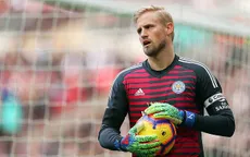 HLV Claude Puel phủ nhận việc mâu thuẫn với Kasper Schmeichel