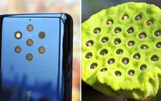 Cụm camera của Nokia 9 PureView khiến người mắc hội chứng sợ lỗ cảm thấy khiếp sợ