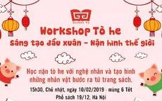 Đầu xuân thắp lửa tình yêu với tò he cho trẻ