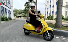 Ra mắt xe máy điện ứng dụng công nghệ 4.0 của người Việt