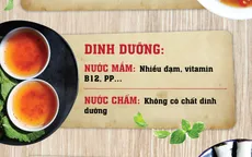 INFOGRAPHIC: Phân biệt giữa nước mắm và nước chấm