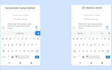 Phím ảo Gboard hỗ trợ chuyển từ lời nói sang văn bản mà không cần kết nối mạng