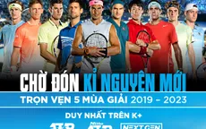 K+ tiếp tục sở hữu bản quyền ATP World Tour series trong 5 mùa giải