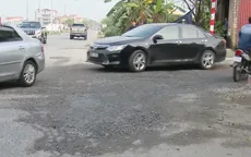 Nguy cơ mất an toàn giao thông trên Quốc lộ đi chùa Hương