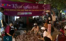 Người dân Thủ đô ủng hộ chương trình “Khoai lang nghĩa tình”