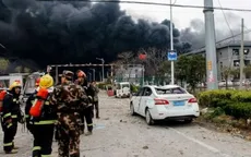 Vụ nổ nhà máy phân bón ở Trung Quốc tạo nên trận động đất nhỏ