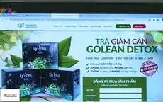 Trà giảm cân chứa chất cấm bán tràn lan